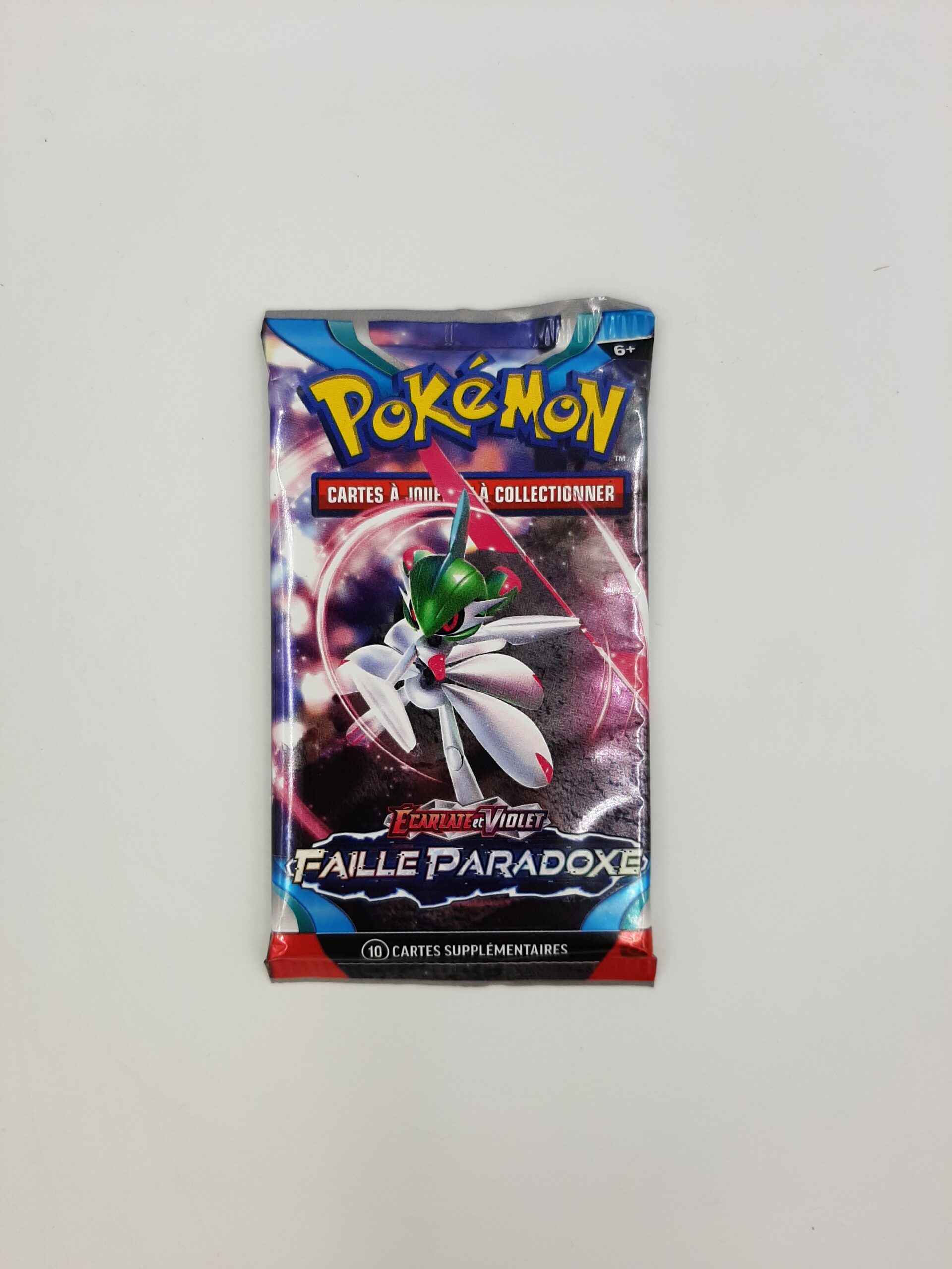 Booster scellé de 10 cartes Pokémon Faille Paradoxe EV04 AtouGeek