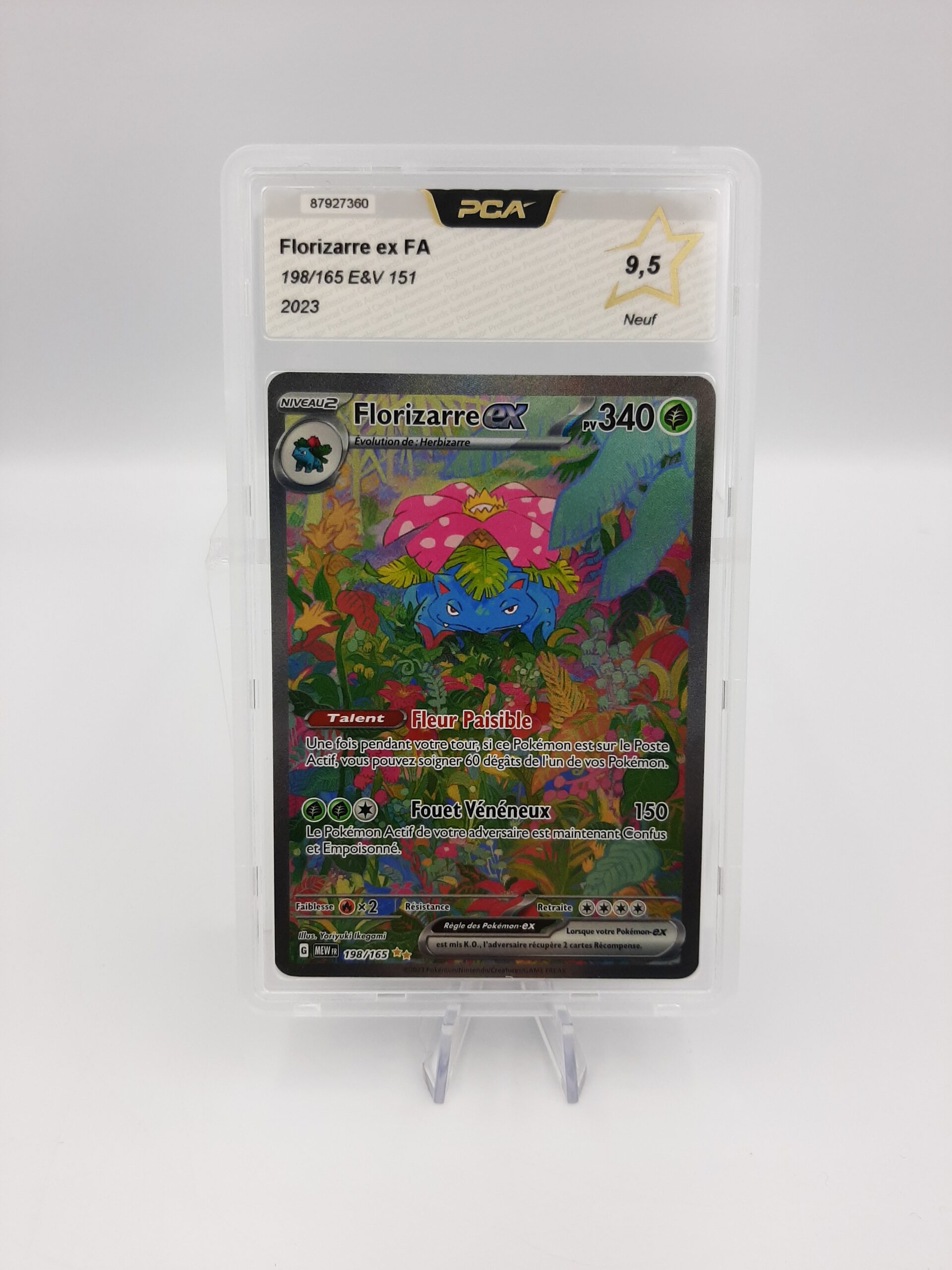 Carte Pok Mon Florizarre Ex Fa E V Ultra Rare Fr