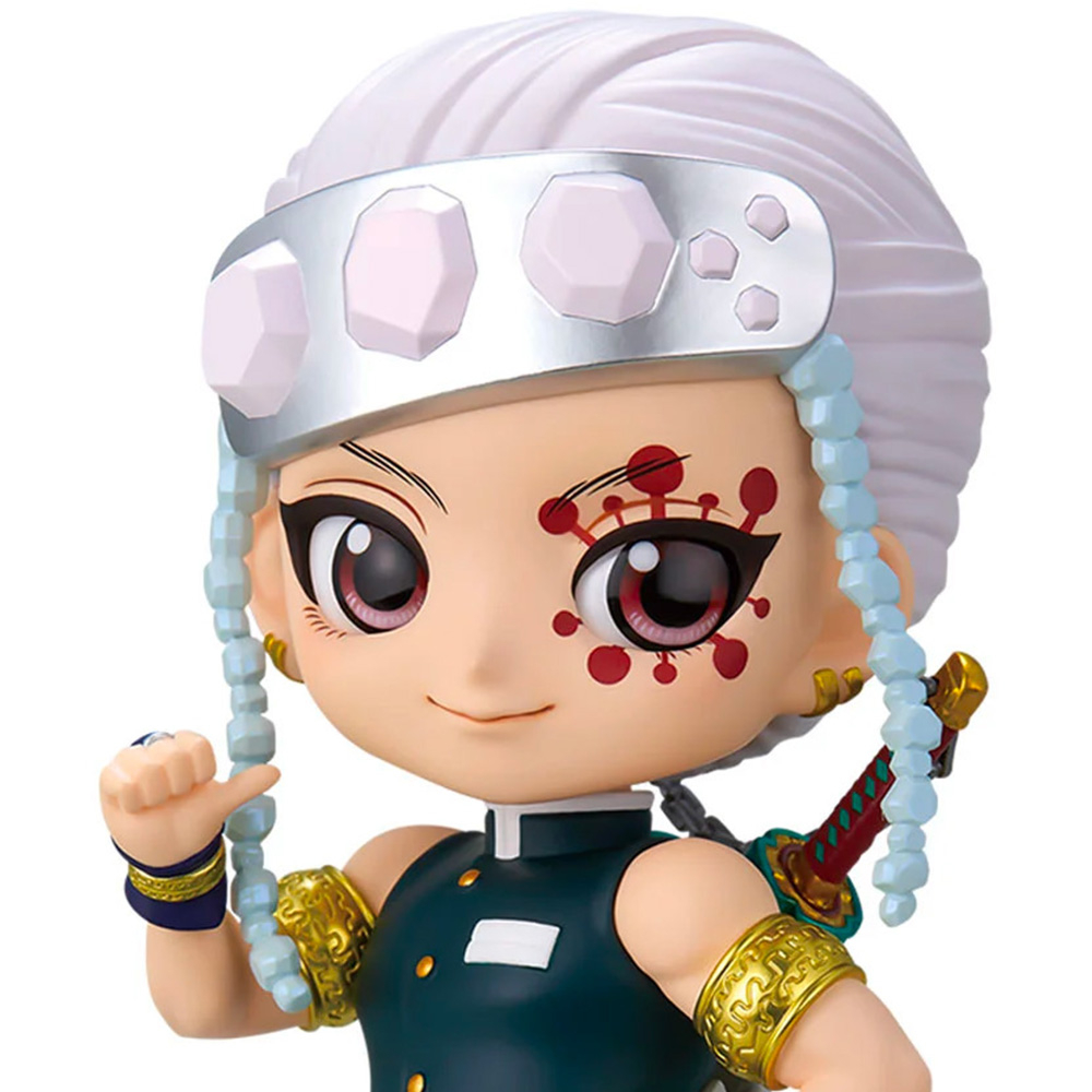 Demon Slayer Kimetsu No Yaiba Figurine Tengen Uzui Ver A Q Posket
