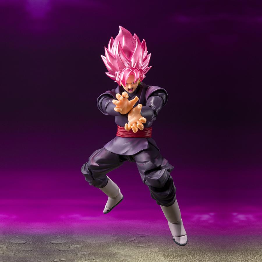 Dragon Ball Super Figurine Goku Black Super Saiyan Rose Shfiguarts (1) Dragon Ball Super Figurine Goku Black Super Saiyan Rose Shfiguarts (1)