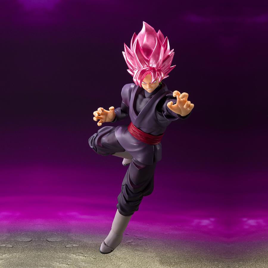 Dragon Ball Super Figurine Goku Black Super Saiyan Rose Shfiguarts (2) Dragon Ball Super Figurine Goku Black Super Saiyan Rose Shfiguarts (2)