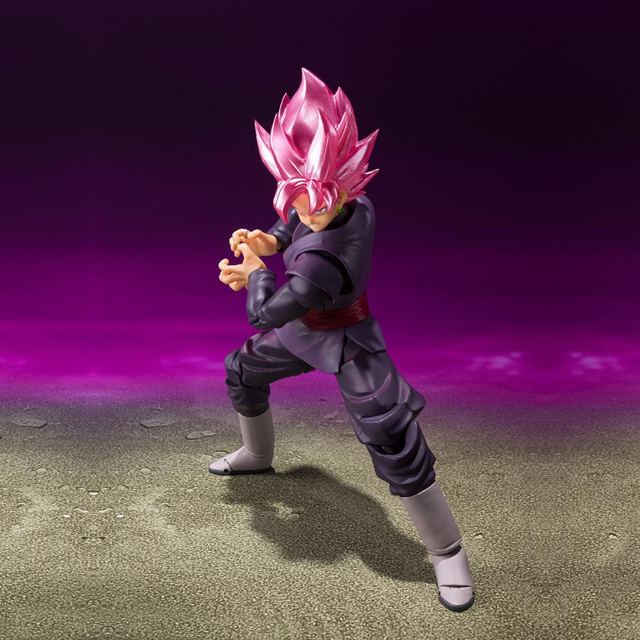 Dragon Ball Super Figurine Goku Black Super Saiyan Rose Shfiguarts (3) Dragon Ball Super Figurine Goku Black Super Saiyan Rose Shfiguarts (3)