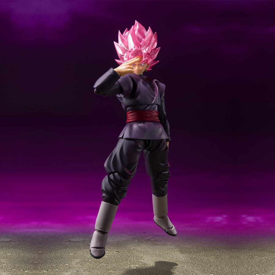 Dragon Ball Super Figurine Goku Black Super Saiyan Rose Shfiguarts (4) Dragon Ball Super Figurine Goku Black Super Saiyan Rose Shfiguarts (4)