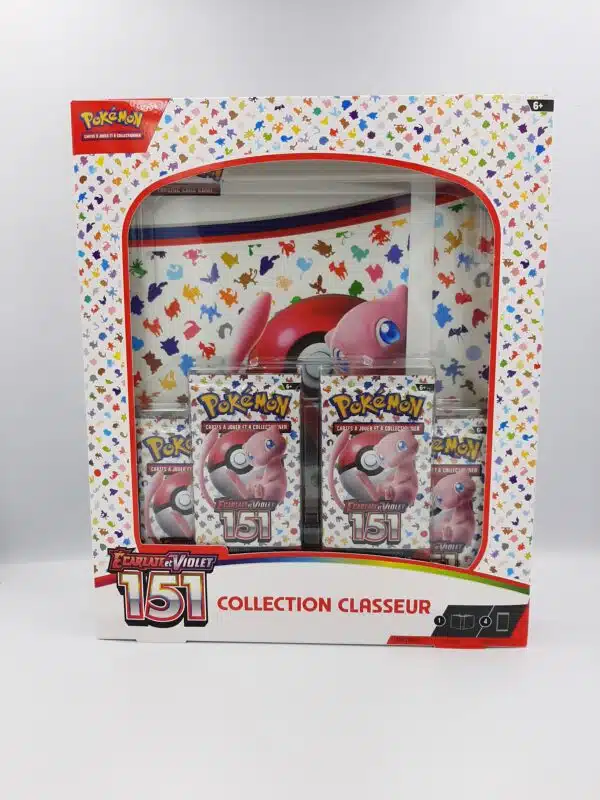 Coffret Pokémon Collection Classeur – 151 – Ecarlate et Violet