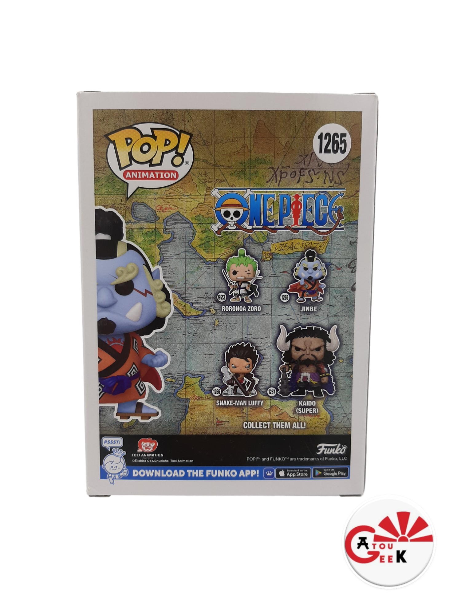 One Piece- Figurine Jinbe – Pop animation – N°1265 - AtouGeek