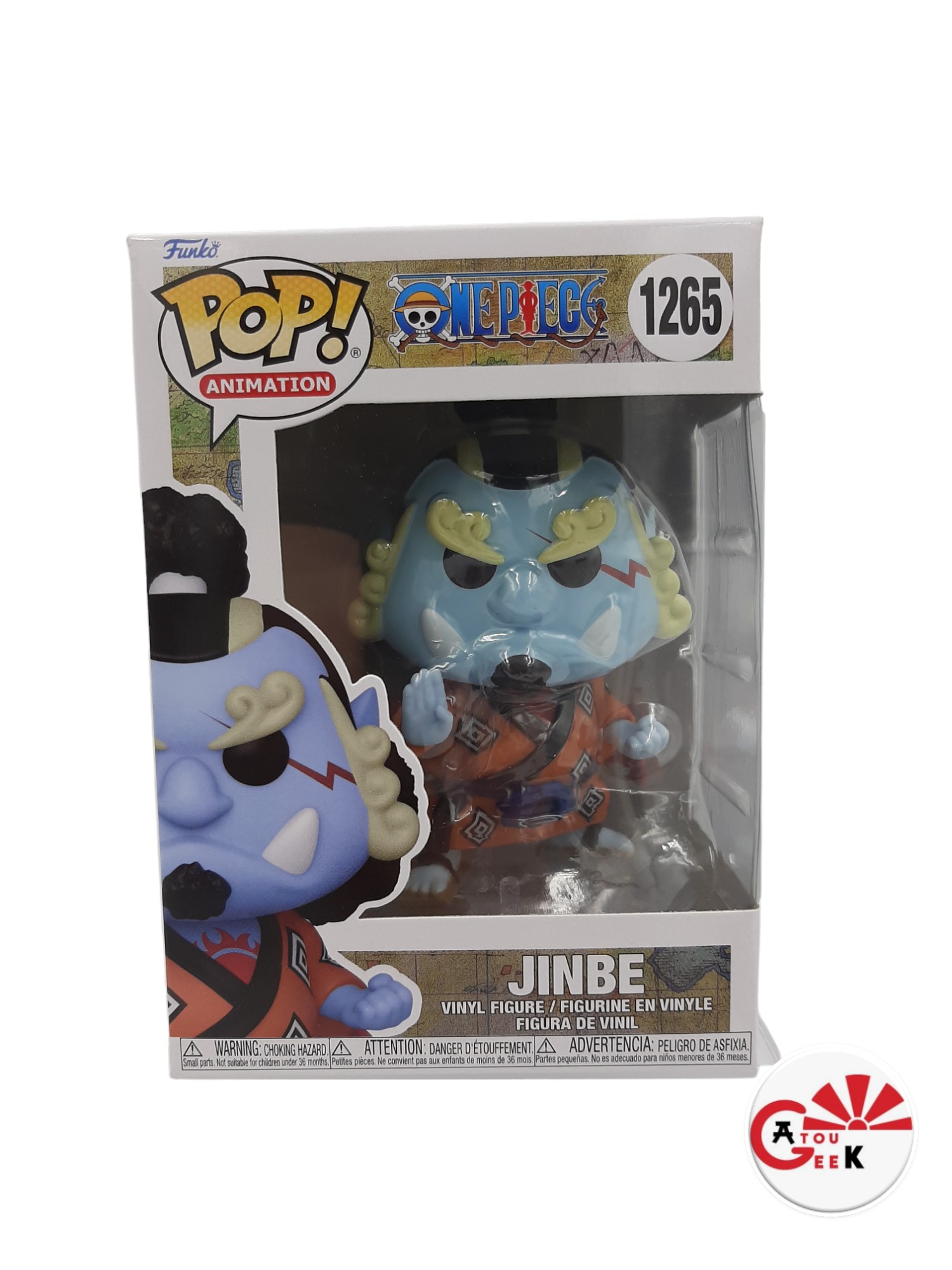 One Piece- Figurine Jinbe – Pop animation – N°1265 - AtouGeek