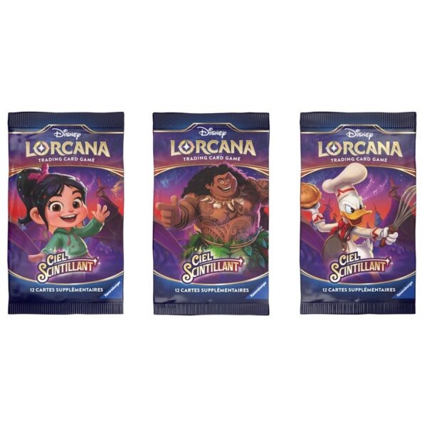 Booster Disney Lorcana Chapitre 5 Ciel Scintillant