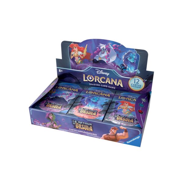 Display Boite De 24 Boosters Le Retour D Ursula Disney Lorcana